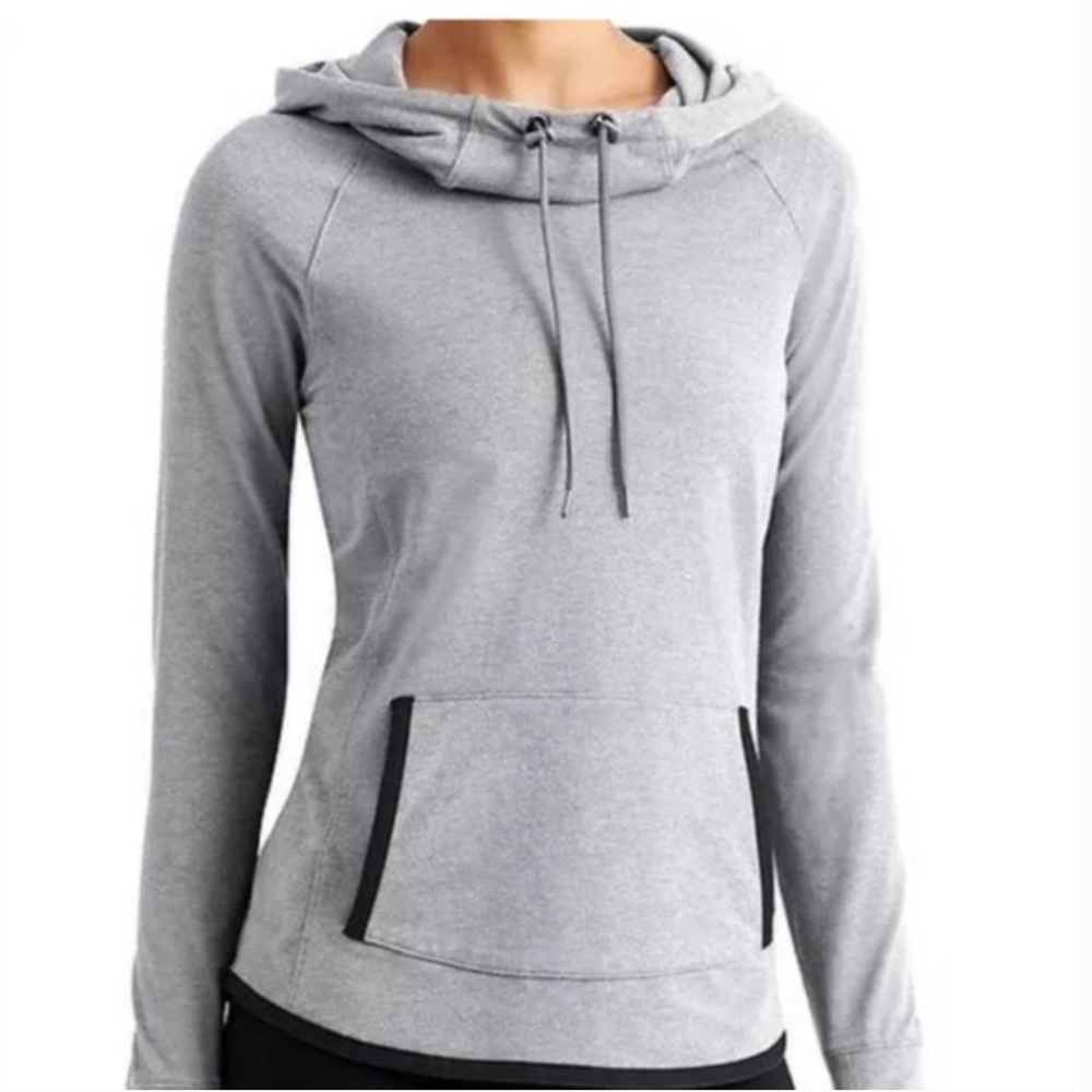 Athleta Sentry Cowl Neck Hoodie- Small